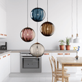 Luma Glas Kuglelampe, Elegant Stemningslys til Soveværelser og Spisestuer