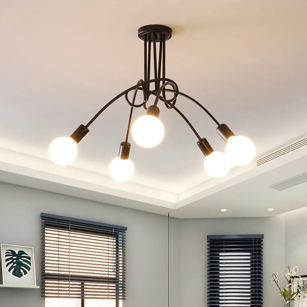 Aureon Retro LED stropní svítidlo s klasickým antickým světlem
