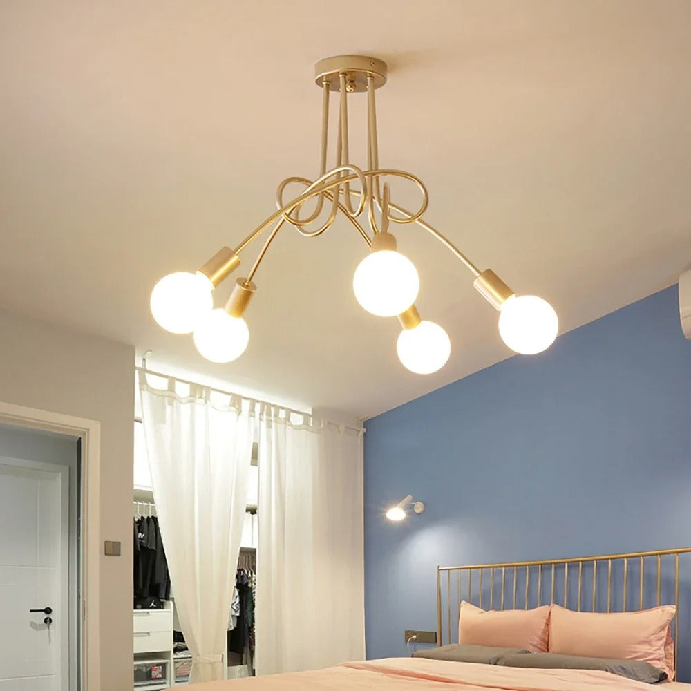 Aureon Retro LED stropní svítidlo s klasickým antickým světlem