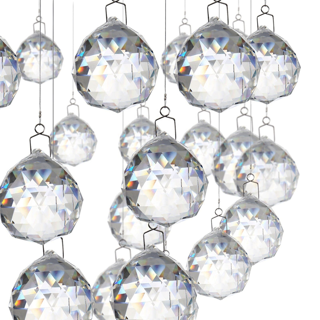 Asterra Crystal Raindrop Chandelier For Modern Living