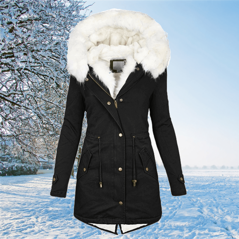 LumaVale Frost Winter Jacket for Women Elegant Warm Outerwear