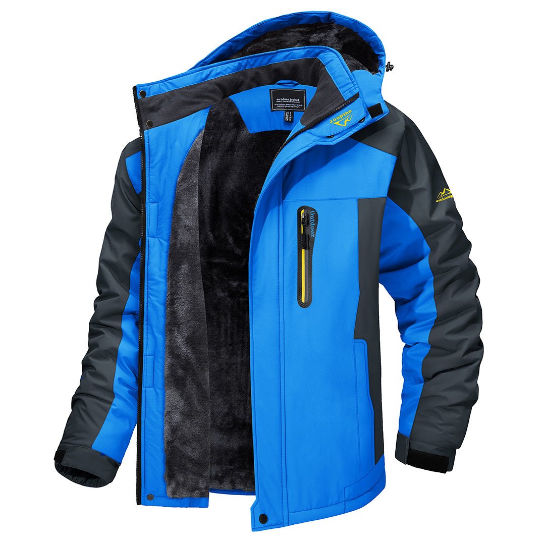 Aeron Ridge Outdoor Windproof Waterproof Jacket With Warm Lining