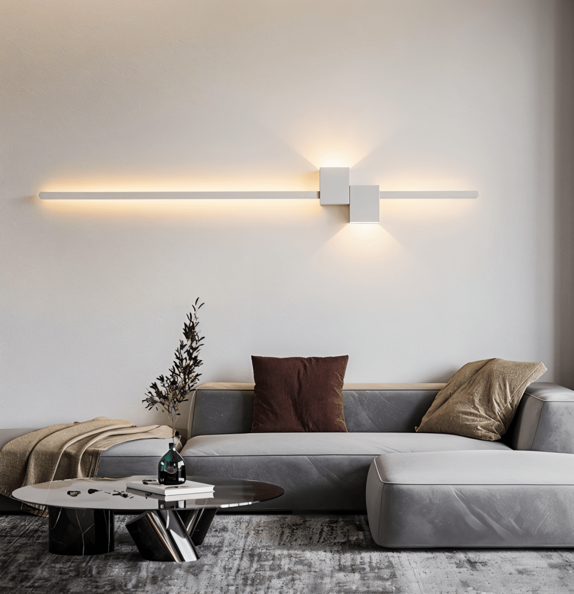 چراغ دیواری LED مینیمالیستی Linea Glow نورپردازی مدرن و شیک