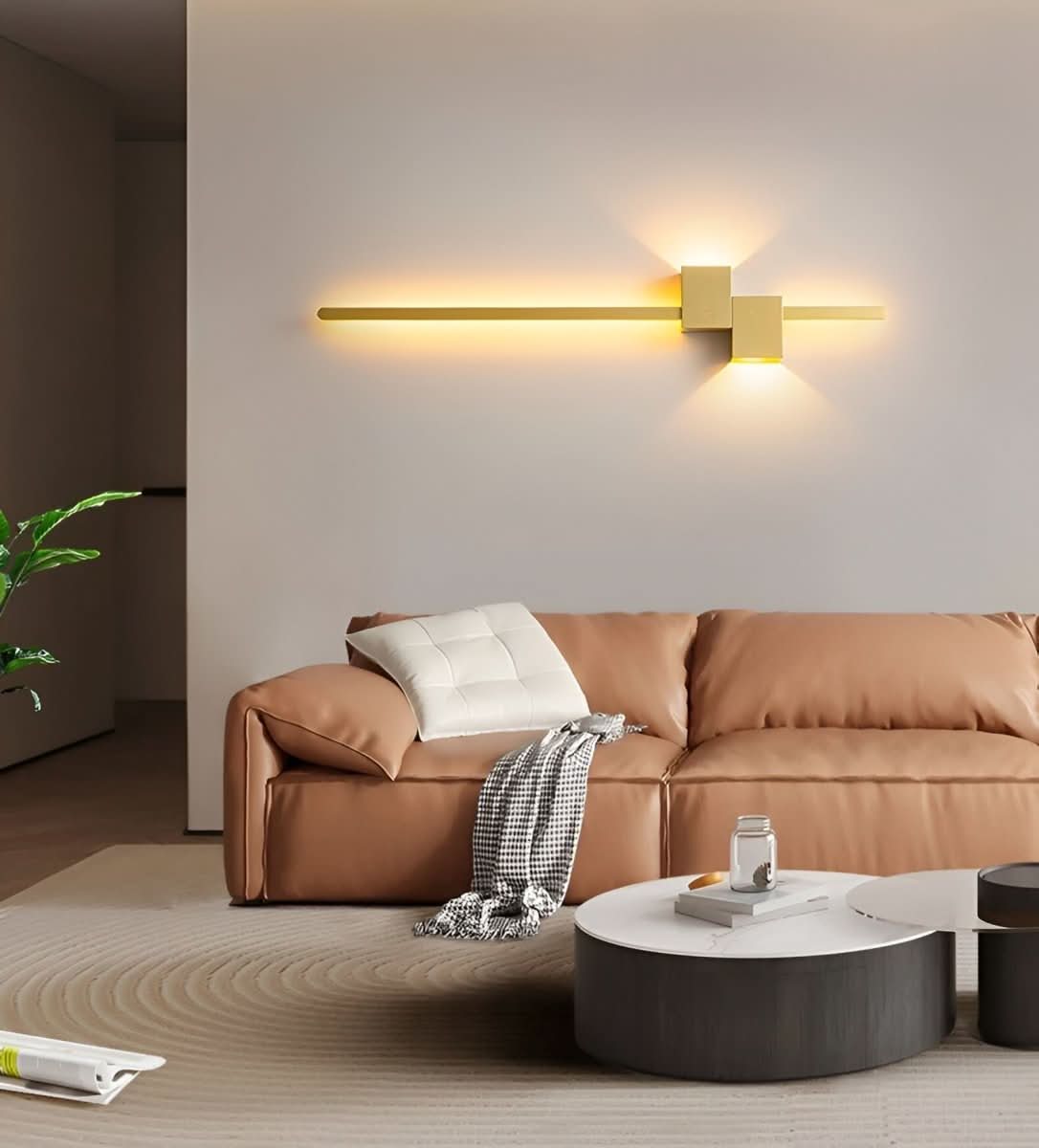چراغ دیواری LED مینیمالیستی Linea Glow نورپردازی مدرن و شیک