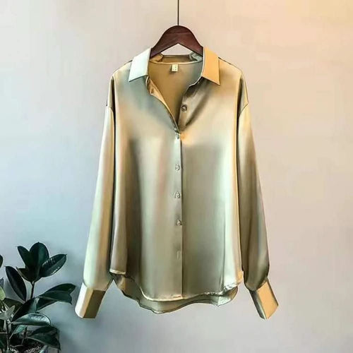 Blouse en soie Aurora pour femme au design élégant et luxueux
