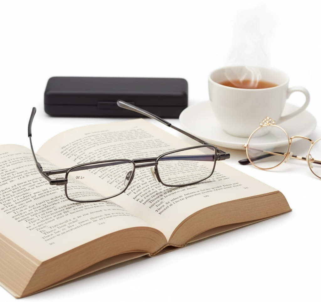 Compact Folding Reading Glasses For Men And Women Everyday Use
