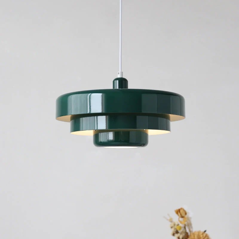 LumaNord Drie Lagen Noordse Hanglamp Met Bauhaus Metaalafwerking