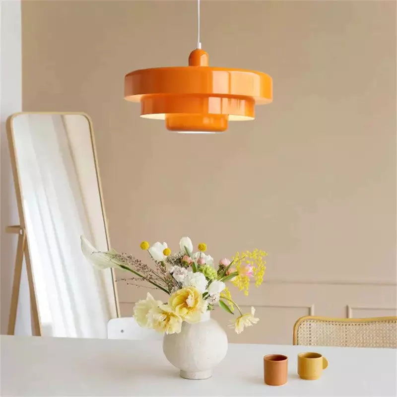 LumaNord Drie Lagen Noordse Hanglamp Met Bauhaus Metaalafwerking
