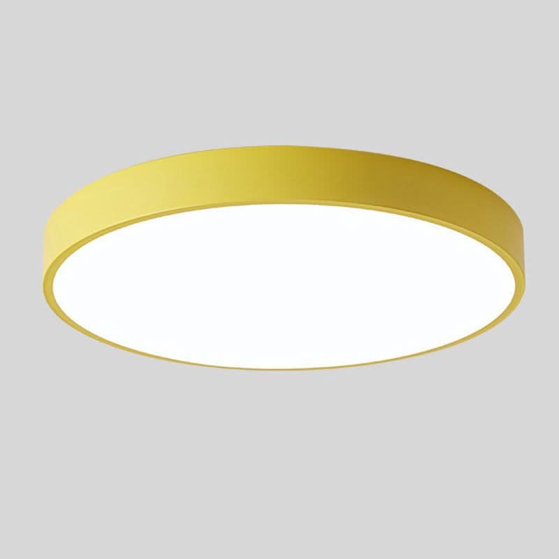 Nordic Wooden Macaron LED Ceiling Light for Cozy Ambience by LumosNest