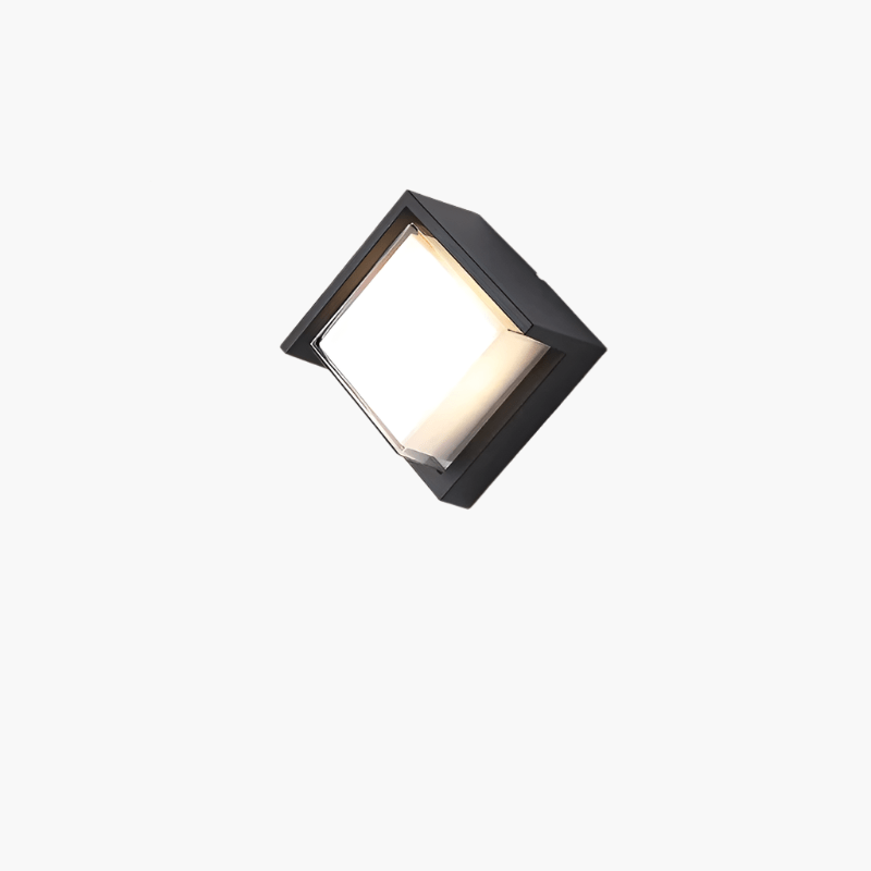 چراغ دیواری LED فضای باز LumaGuard با حسگر حرکت برای ایمنی و زیبایی
