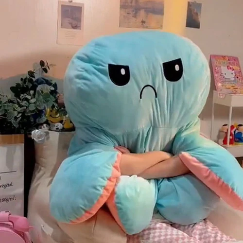 Cuddle Cove Plüsch-Oktopus-Spielzeug mit weichem, kuscheligem Körper für Kinder