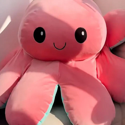 Cuddle Cove Plüsch-Oktopus-Spielzeug mit weichem, kuscheligem Körper für Kinder