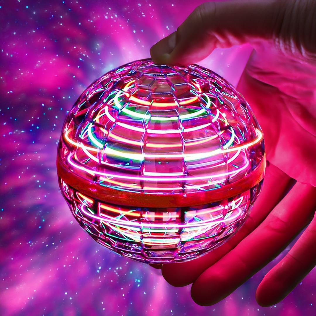 Vortex Orb Flying Ball With USB Rechargeable RGB Flight System And Gyroscopic Boomerang
