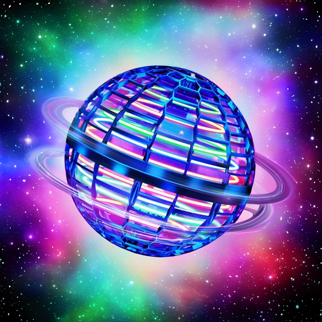 Vortex Orb Flying Ball With USB Rechargeable RGB Flight System And Gyroscopic Boomerang