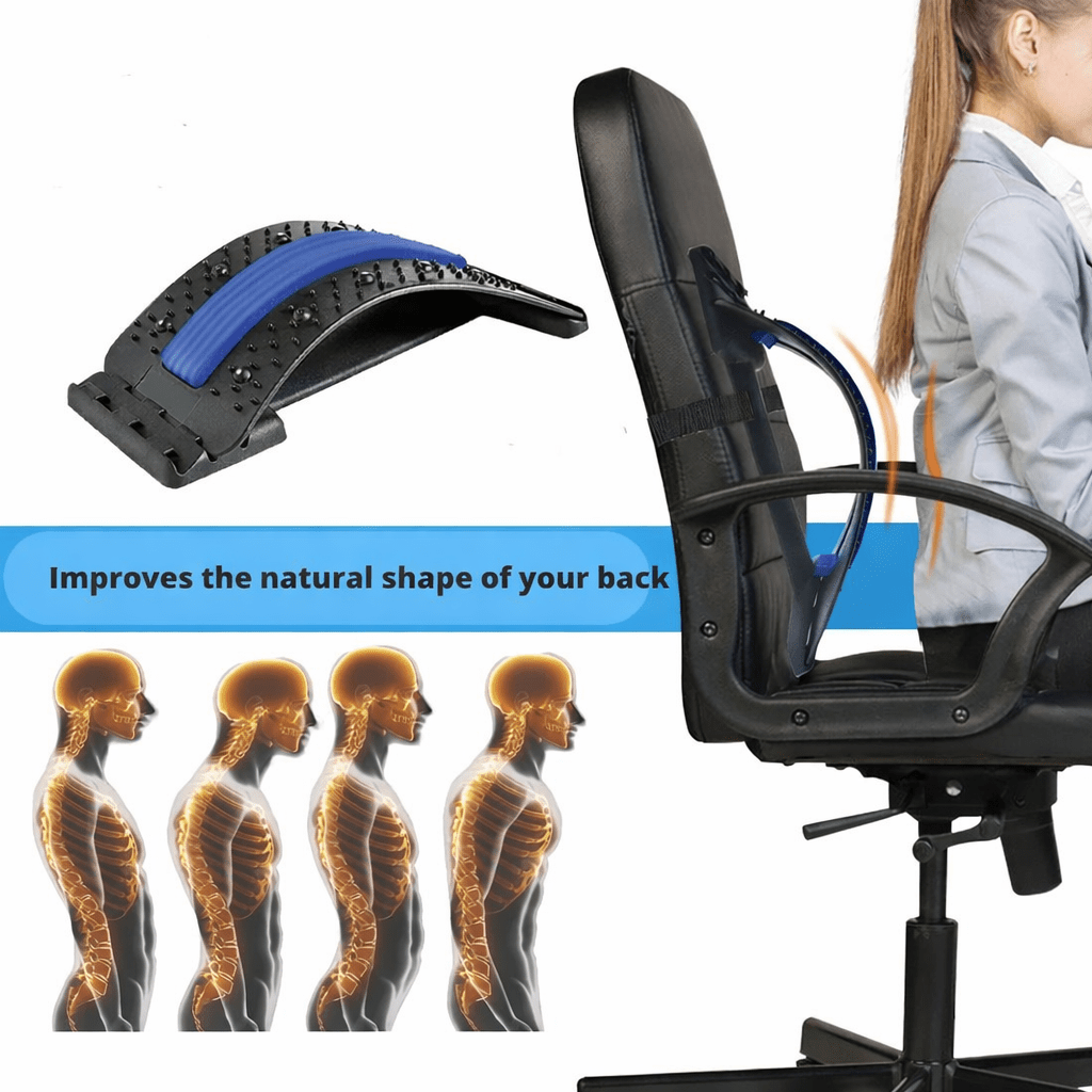 SpineEase ergonomický masážní protahovač zad pro správné držení těla a relaxaci