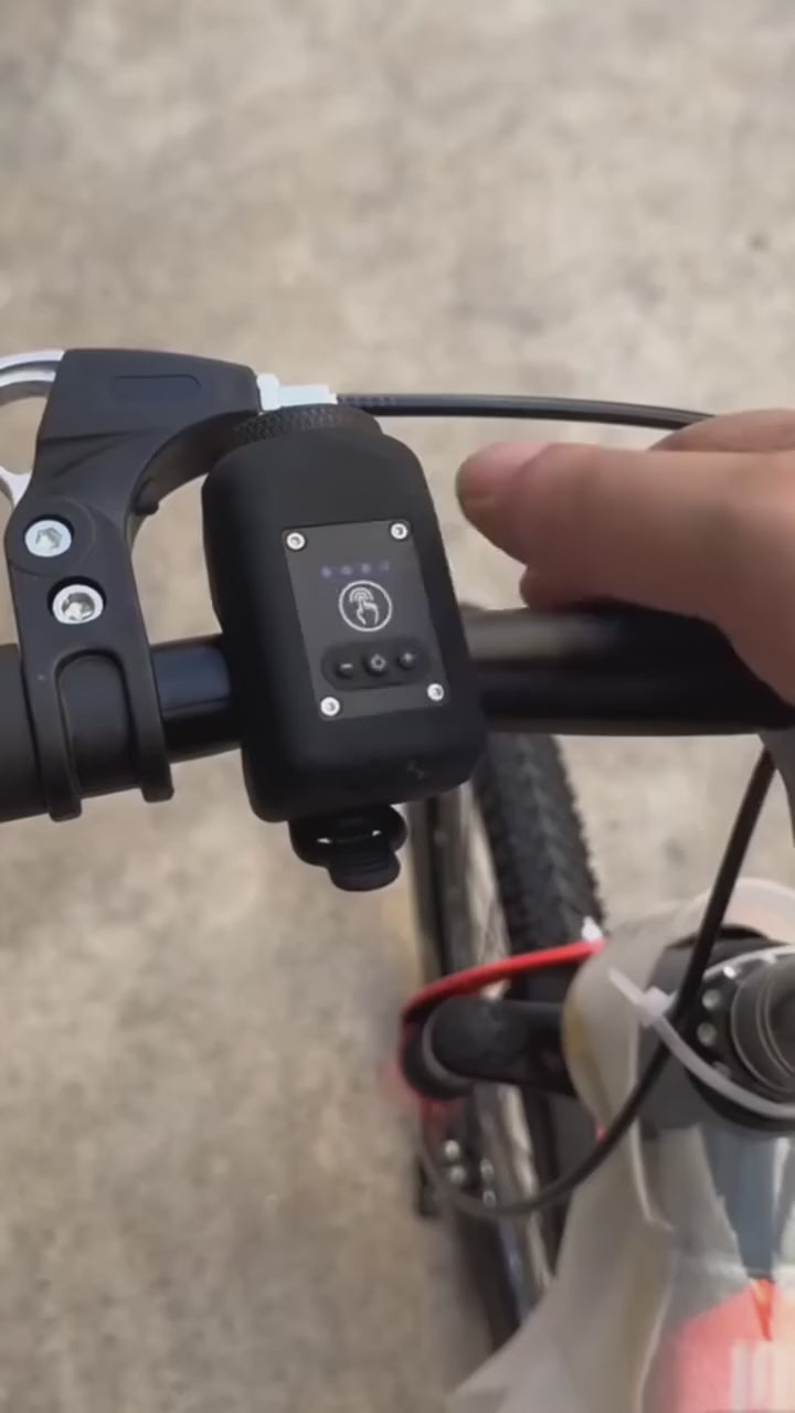 چراغ دوچرخه شارژی USB PulseBike با بوق یکپارچه
