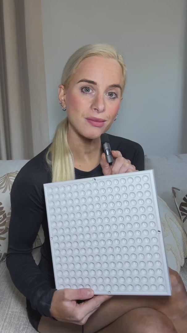 پنل پیشرفته درمان با نور مادون قرمز و نور قرمز همراه با پایه، تأیید شده توسط FDA