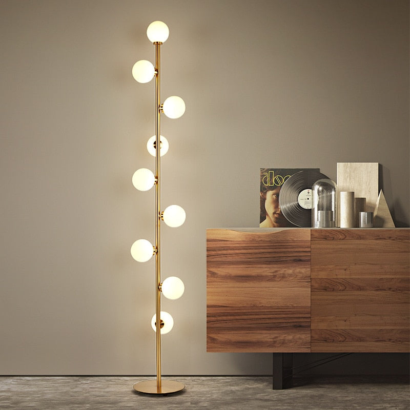 Lampada da Terra Nova Arc | Illuminazione Moderna Minimalista per la Casa