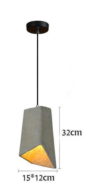 Fjordline Cement Pendant Lights For Modern Interiors