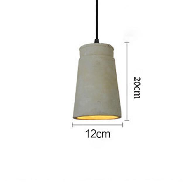 Fjordline Cement Pendant Lights For Modern Interiors
