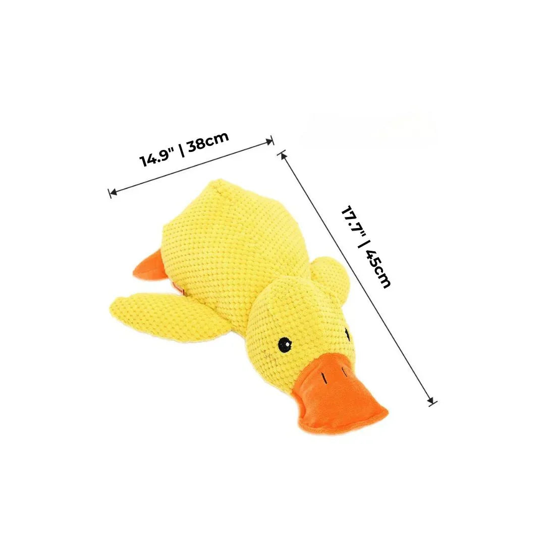QuackPup Duck Toy For Dogs With Interactive Quacking Sound