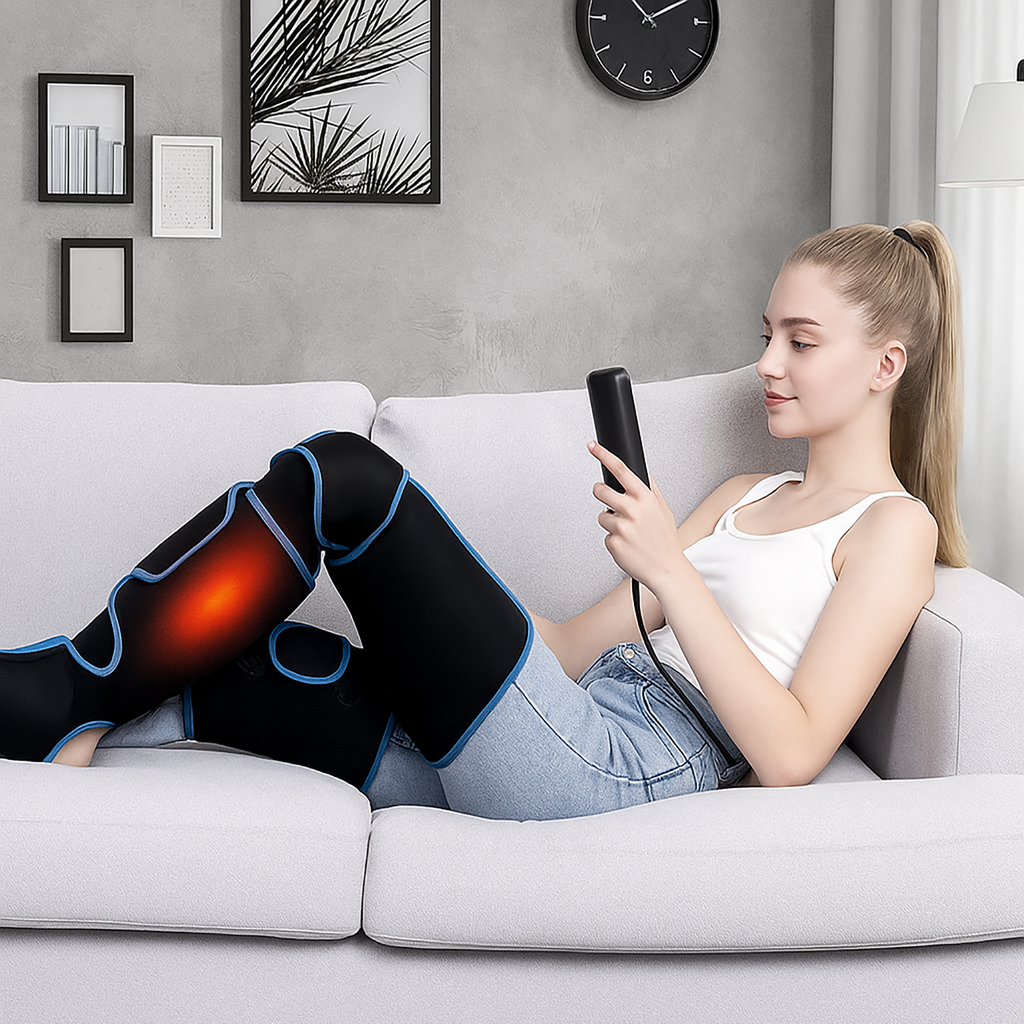 VigorFlow Air-C Full Leg Compression Massager Device