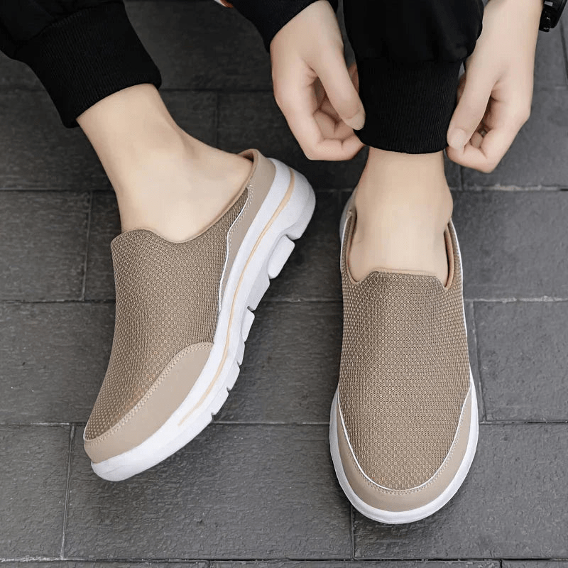 کفش‌پوش مردانه CozyStep قابل تنفس برای استفاده در خانه با راحتی بالشتک‌دار