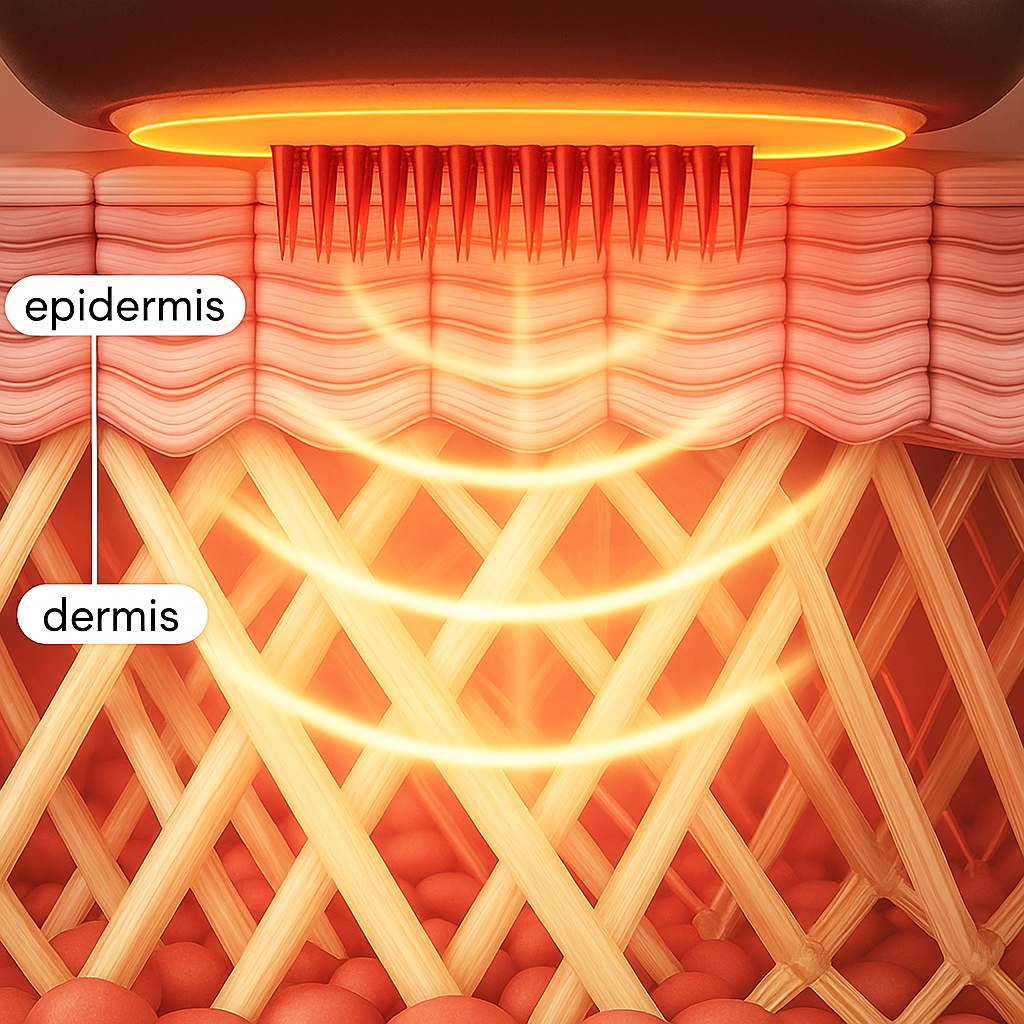 ApexDerm Pro Ultima M8 Microneedling Dermapen USB Genopladelig, 5 Patroner 32Pin