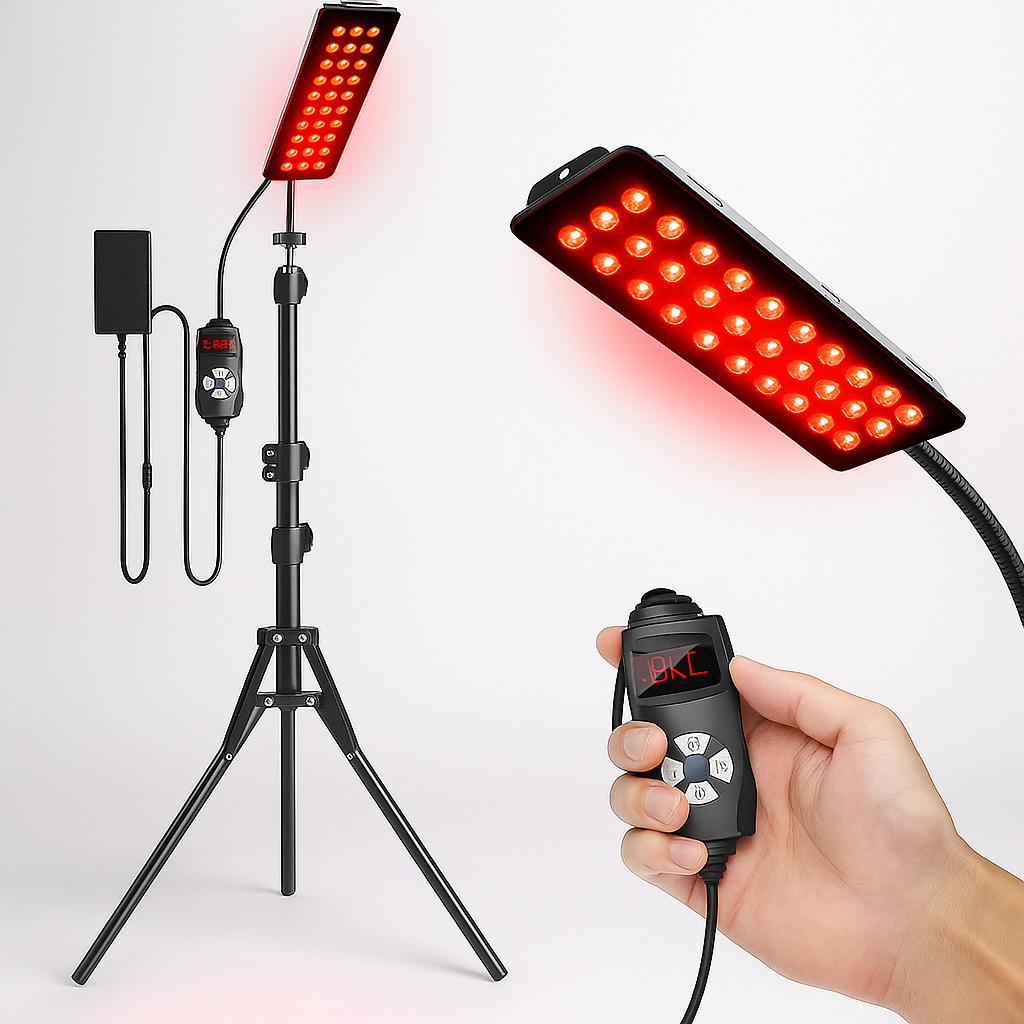 Flexible Red Light Therapy Lamp for Home and Personal Use