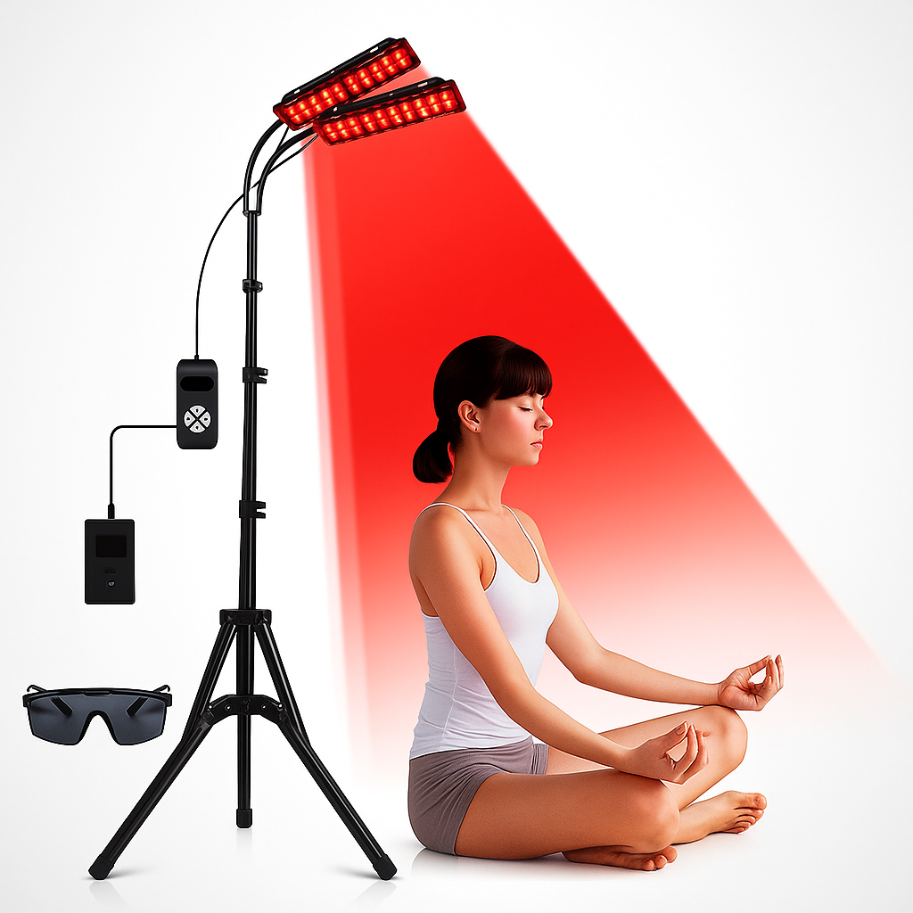 Flexible Red Light Therapy Lamp for Home and Personal Use