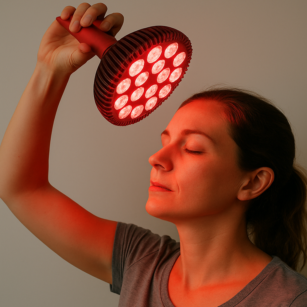 Red Light Therapy Bulb With 18 LEDs Infrared Light