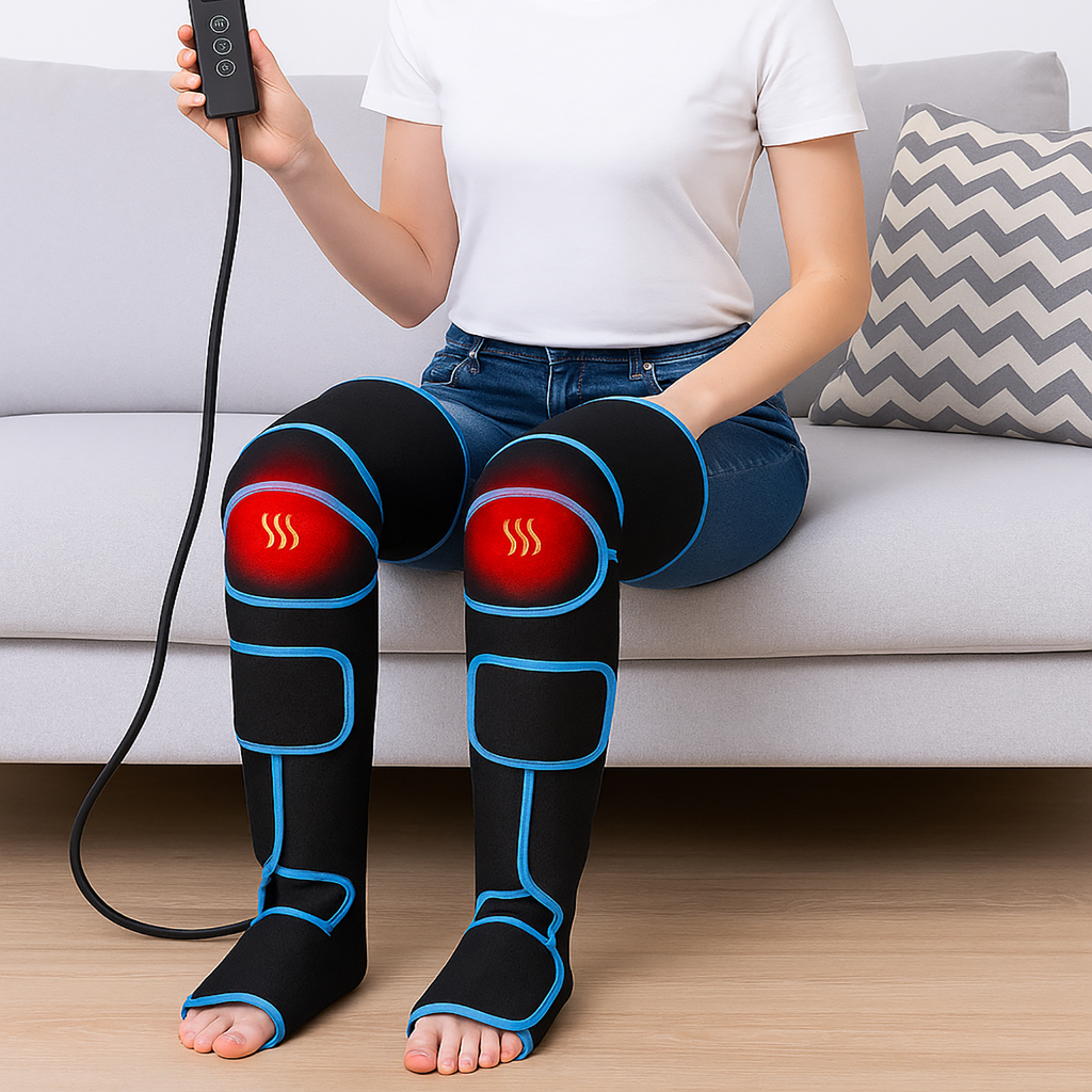 VigorFlow Air-C Full Leg Compression Massager Device