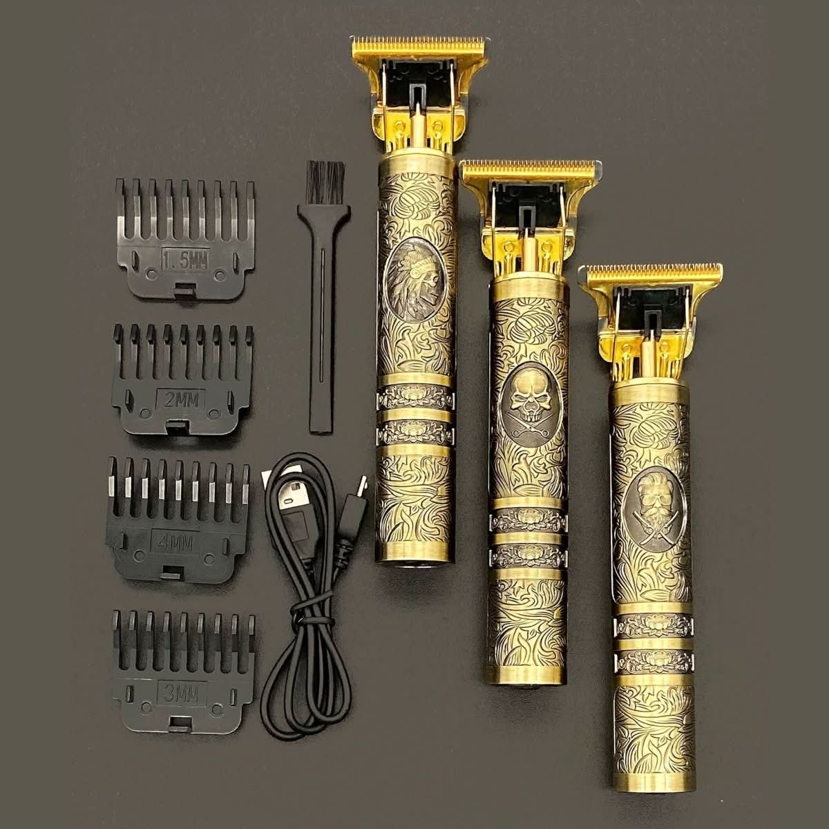 IronAxe Vintage Rechargeable Beard Trimmer For Precise Results
