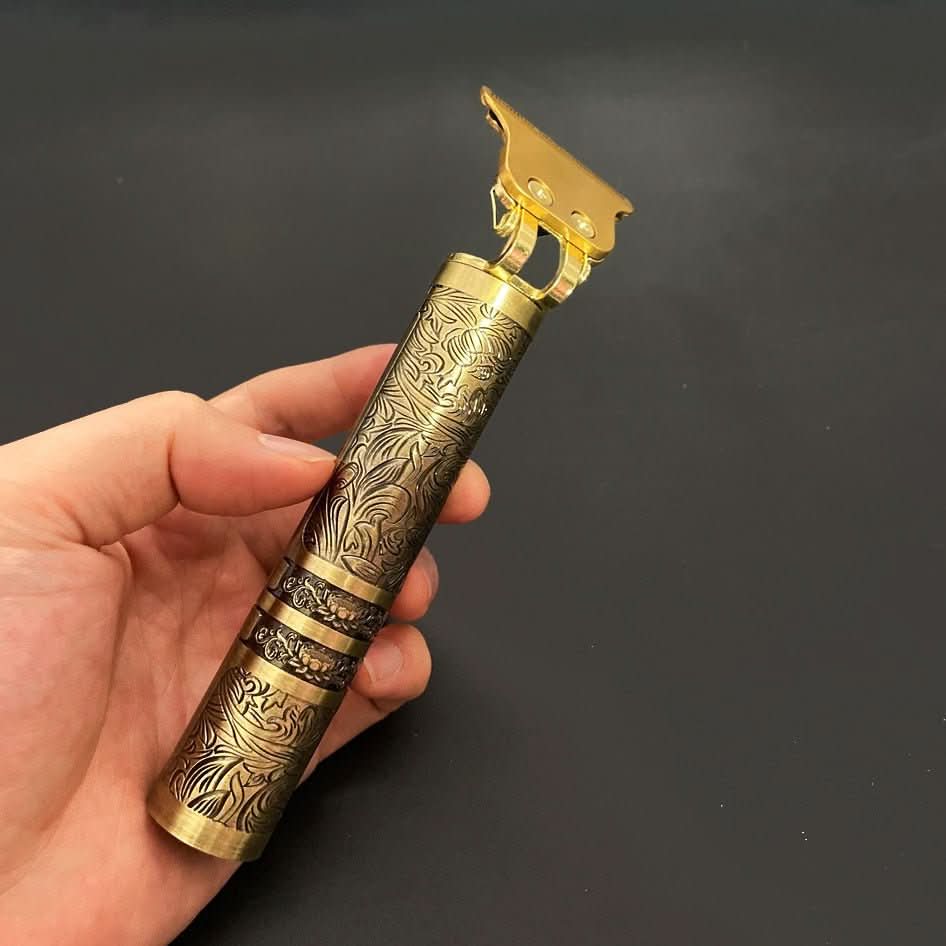 IronAxe Vintage Rechargeable Beard Trimmer For Precise Results