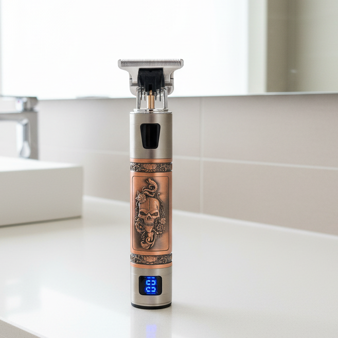 IronAxe Vintage Rechargeable Beard Trimmer For Precise Results