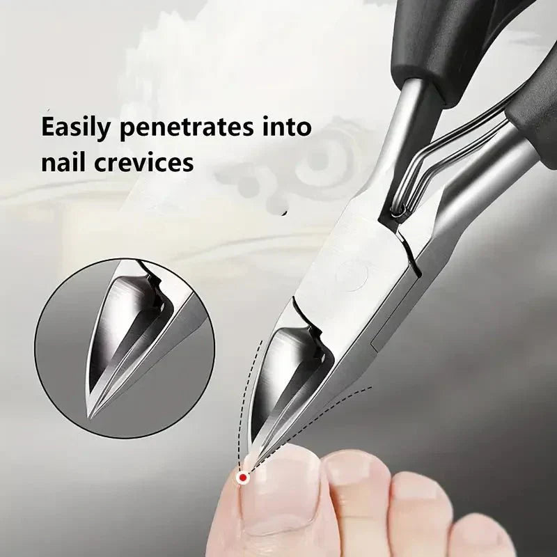 GripNail Pro Ergonomische Zehennagelschere für dicke und eingewachsene Nägel