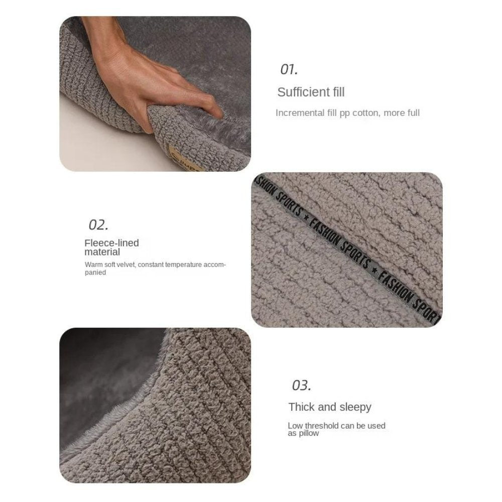 CozyNest Enclosed Dog Bed With Cozy Warmth For Dogs