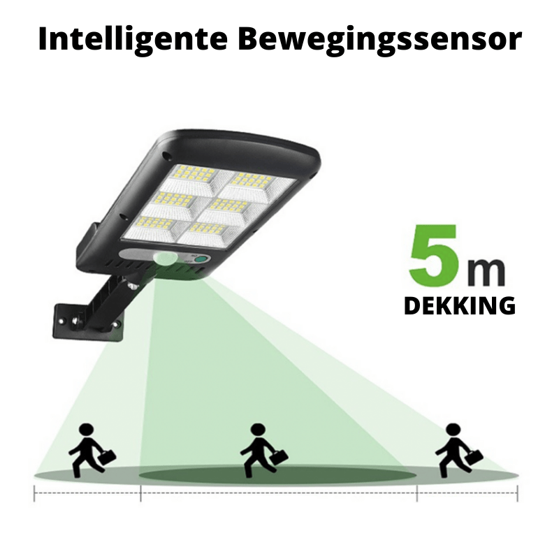 SunNova Outdoor Motion Sensor Garden Lamp Wireless IP65 LED With Remote 6000K