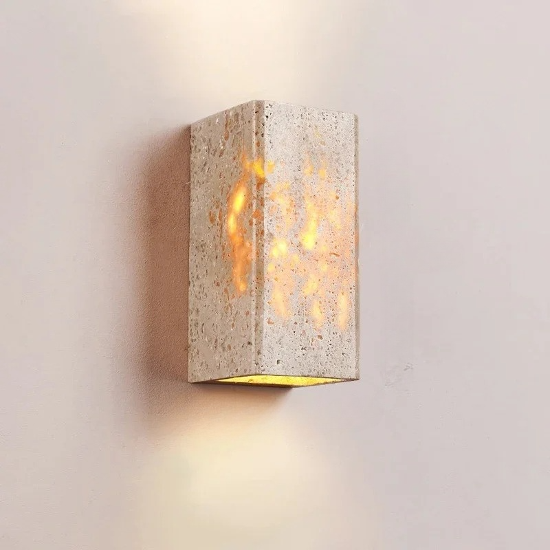 Kirrea | چراغ دیواری LED مدرن وابی-سابی برای استفاده داخلی و خارجی