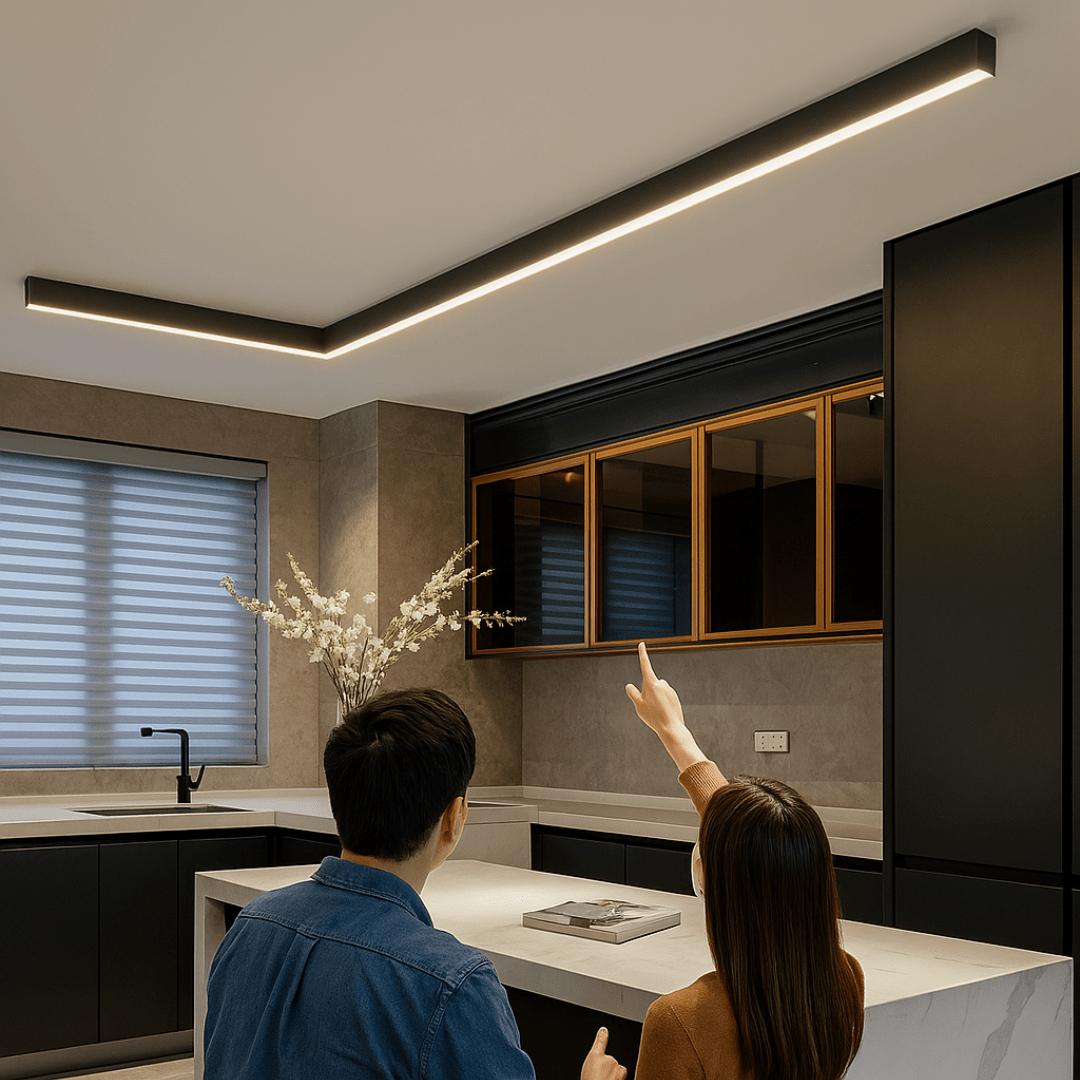 Nordellia LED stropní svítidlo minimalistická skandinávská elegance
