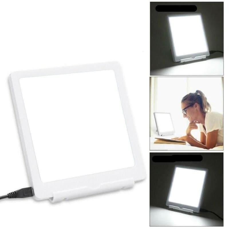 چراغ درمانی LED اوروراگلو 6000/10000 لوکس قابل تنظیم برای تقویت حالت روحی و انرژی