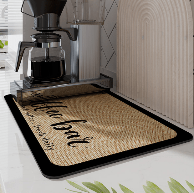 AeroDry Kitchen Mat With Fast Dry Diatomite Surface For A Hygienic Kitchen