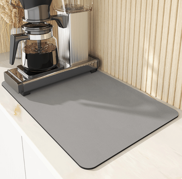 AeroDry Kitchen Mat With Fast Dry Diatomite Surface For A Hygienic Kitchen