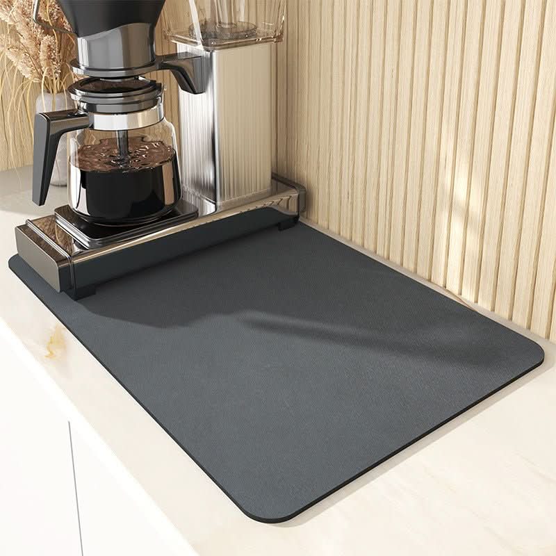 AeroDry Kitchen Mat With Fast Dry Diatomite Surface For A Hygienic Kitchen