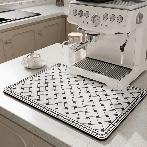 AeroDry Kitchen Mat With Fast Dry Diatomite Surface For A Hygienic Kitchen