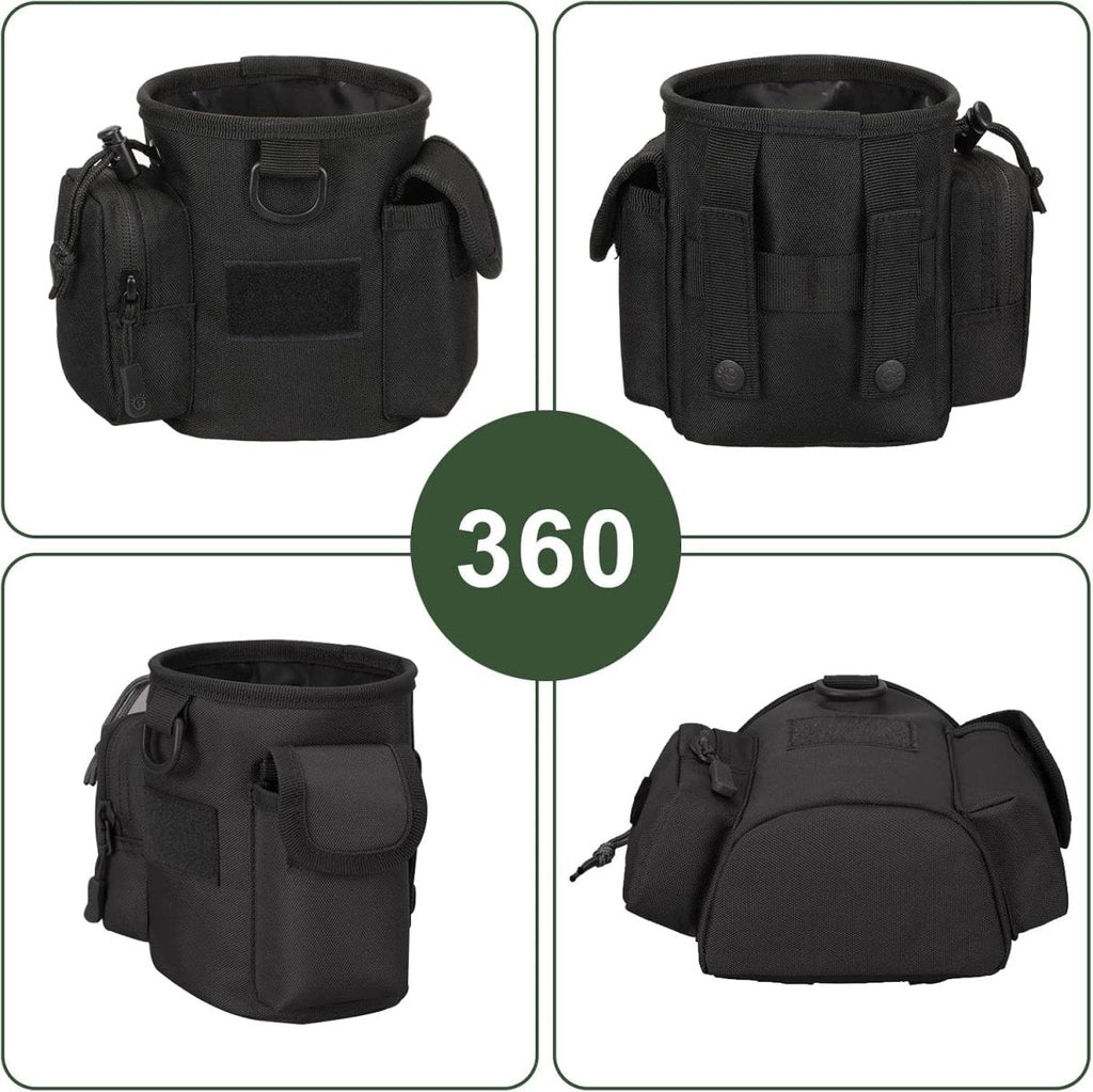 TrailMate Canine Treat Pouch With Quick Access Zippers And Multiple Compartments