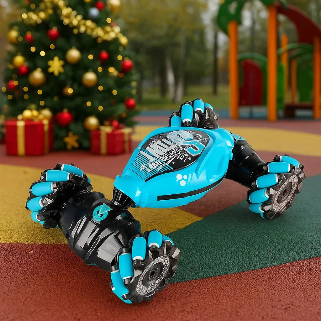 FluxRover Auto RC Innovativa con Luci LED, Controllo a Gestures e Rotazione a 360 Gradi