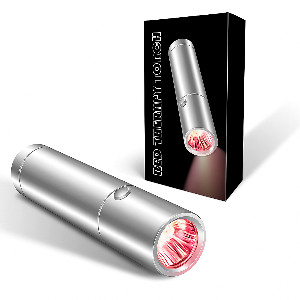 Red And Near-Infrared LED Light Torch - Handheld Device With Five Wavelengths
