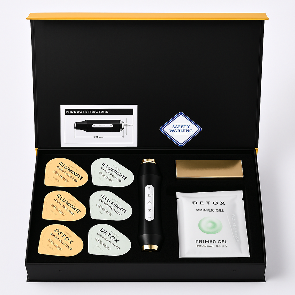 Sauerstoff-Blasentherapie-Set für die Hautpflege und Erneuerung zu Hause