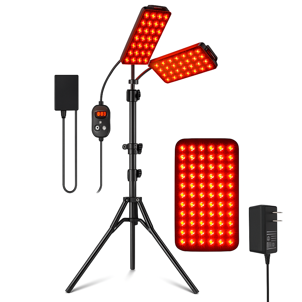 Flexible Red Light Therapy Lamp for Home and Personal Use
